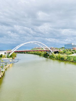 John Seigenthaler Pedestrian Bridge by null