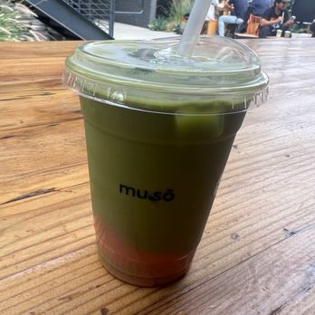 mu.sō coffee - Guava matcha latte - Breakfast & Brunch Near Me - Los Angeles, California mu.sō coffee - Guava matcha latte - Breakfast & Brunch Near Me - Los Angeles, California