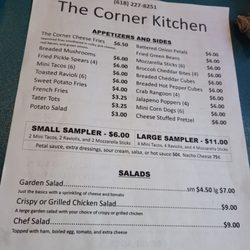 Frank's Sundown & Corner Kitchen - Menu