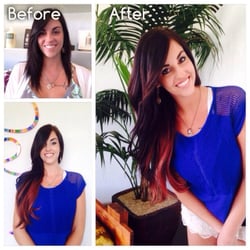 Peacock Salon - Beautiful, natural and undetectable hair extensions by Lori at Peacock Salon!