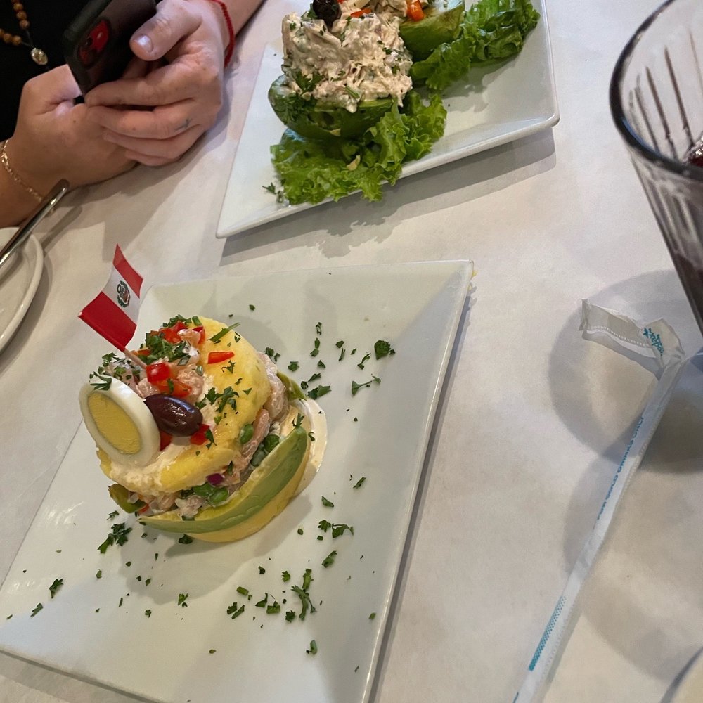 Peru Criollo - Cause and Palta Relleno - Peruvian Near Me - Chicago, Illinois Peru Criollo - Cause and Palta Relleno - Peruvian Near Me - Chicago, Illinois
