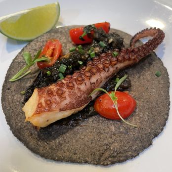 Holbox - Octopus Taco De Pulpo En Su Tinta - Latin American Near Me - Los Angeles, California Holbox - Octopus Taco De Pulpo En Su Tinta - Latin American Near Me - Los Angeles, California