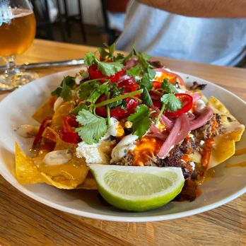 Nine Giant Brewing - Nachos - Gastropubs Near Me - Cincinnati, Ohio