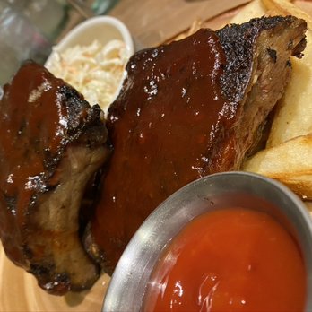 La Cascada Table & Bar - Half-rack of ribs: melt-in-your mouth good. - American Near Me - Boerne, Texas