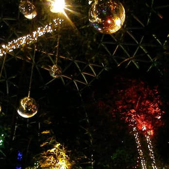 Bloedel Conservatory - The Jewel Box of Lights by @FriendofBloedel is a festive celebration. - Botanical Gardens Near Me - Vancouver, British Columbia