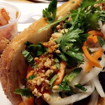 KoKyu Na'Mean - Baht Mi with a side of spicy Kimchi - Sandwiches Near Me - Durham, North Carolina