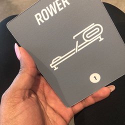 Orangetheory Fitness - You pick cards to see what machine you get on first.