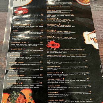Bowlba Cafe - Main Menu - Thai Near Me - Raleigh, North Carolina
