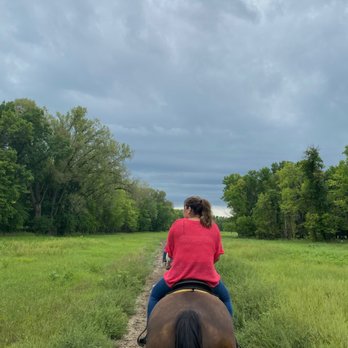 River Valley Ranch - In the middle of the trail, light rain but it was great! - Horseback Riding Near Me - Carver, Minnesota River Valley Ranch - In the middle of the trail, light rain but it was great! - Horseback Riding Near Me - Carver, Minnesota