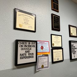 Acu-Care Acupuncture & Chiropractic - Wall Credentials :D