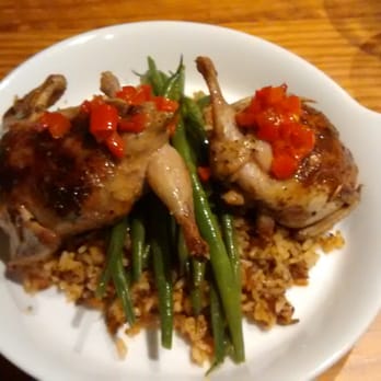 Bourbon - Cornbread stuffed quail - Cajun/Creole Near Me - Columbia, South Carolina Bourbon - Cornbread stuffed quail - Cajun/Creole Near Me - Columbia, South Carolina