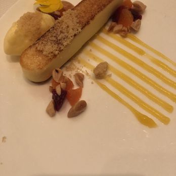 Marea - Torta al Formaggio: almond cheesecake, citrus, orange sorbet. - Italian Near Me - New York, New York Marea - Torta al Formaggio: almond cheesecake, citrus, orange sorbet. - Italian Near Me - New York, New York