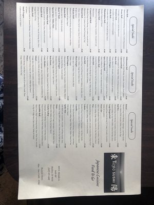 Menu photo 4 Toyo Sushi Stockton, CA Menu photo 4 Toyo Sushi Stockton, CA