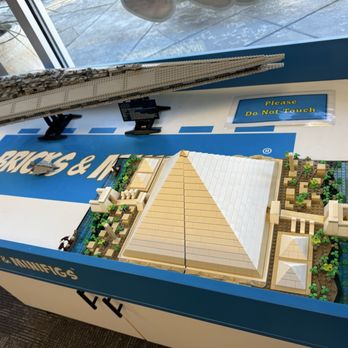 Bricks & Minifigs - Pyramid build - Toy Stores Near Me - Aurora, Colorado