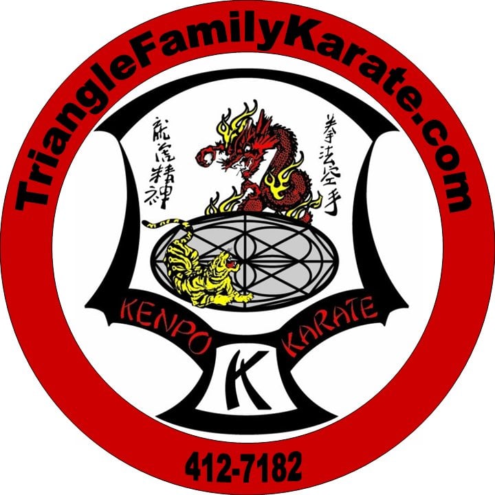 Triangle Family Karate Logo