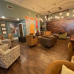 Leaf and Bean - Back seating area