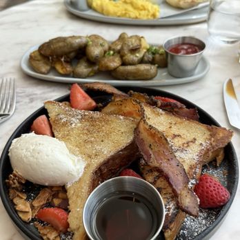 The 7th Street Standard - French Toast, 3 Slices Thick-Cut Peppered Bacon*, 7th St. Standard Breakfast* - Cocktail Bars Near Me - Sacramento, California The 7th Street Standard - French Toast, 3 Slices Thick-Cut Peppered Bacon*, 7th St. Standard Breakfast* - Cocktail Bars Near Me - Sacramento, California