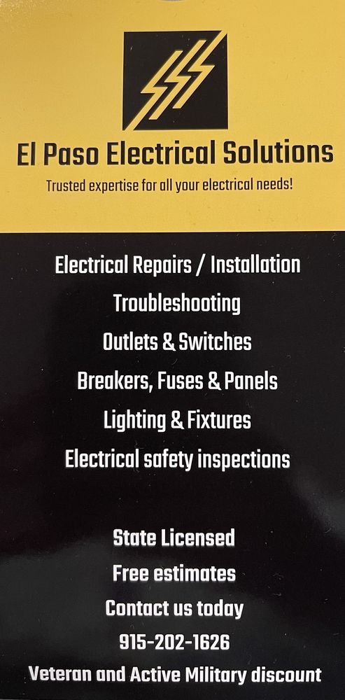 Slide of EP Electrical Solutions