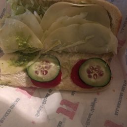 The Veggie Sandwhich $6.19 you mean the cheese and lettuce sandwhich?