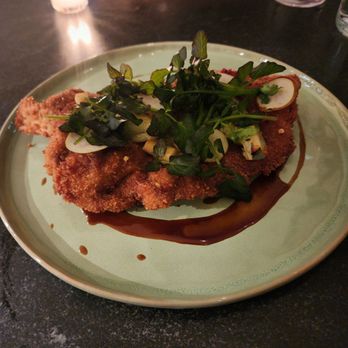 Crown Shy - Jang glaze pork katsu - New American Near Me - New York, New York