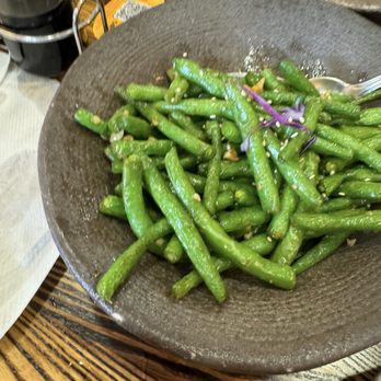 Dumpling Hours - Green String Beans Sauted with Garlic Sauce - Dim Sum Near Me - Walnut Creek, California