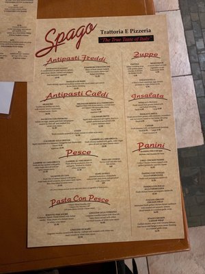 Menu photo 8 Spago Trattoria E Pizzeria Windsor, ON Menu photo 8 Spago Trattoria E Pizzeria Windsor, ON