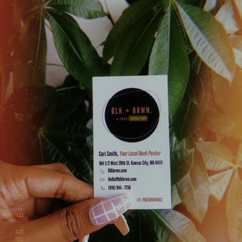 BLK + BRWN - OPEN WED-SAT: Check @blkbrwnkc for updated hours! - Bookstores Near Me - Kansas City, Missouri BLK + BRWN - OPEN WED-SAT: Check @blkbrwnkc for updated hours! - Bookstores Near Me - Kansas City, Missouri