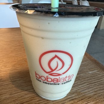 Boba Latte - Frisco - Durian Smoothie (the best you'll ever have) - Coffee & Tea Near Me - Frisco, Texas