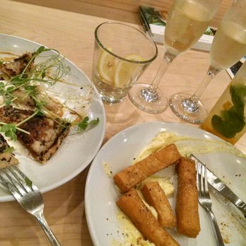Locals Only - Chickpea fritters n green onion pancakes, both great - Breakfast & Brunch Near Me - Rochester, New York