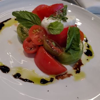 Spago - The best Heirloom tomatoes with Burrata. - New American Near Me - Las Vegas, Nevada