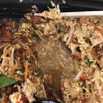Pei Wei - Pool of water under my rice. - Chinese Near Me - Seattle, Washington Pei Wei - Pool of water under my rice. - Chinese Near Me - Seattle, Washington
