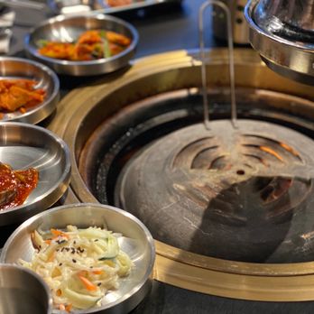 Naksan BBQ - Side dishes. - Korean Near Me - Boston, Massachusetts