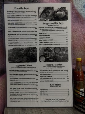 Menu photo 1 La Sirenita Seafood Freeport, TX