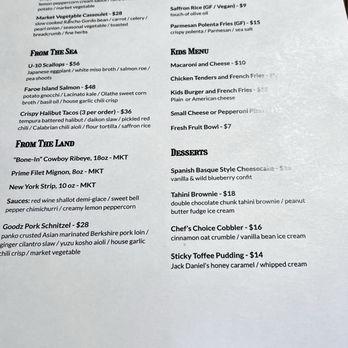 The Goodz Tavern - Menu - American Near Me - Dillon, Colorado