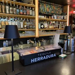 The bar The bar