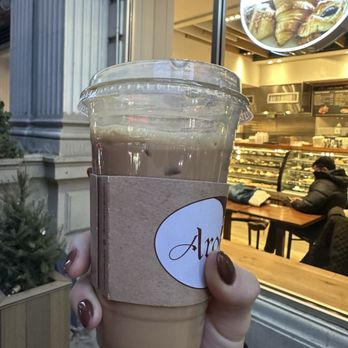 Cafe Aroma - latte - Coffee & Tea Near Me - New York, New York Cafe Aroma - latte - Coffee & Tea Near Me - New York, New York