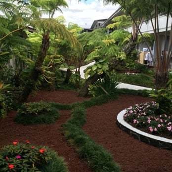 SCP Hilo Hotel - Little garden area next to the pool. - Hotels Near Me - Hilo, Hawaii
