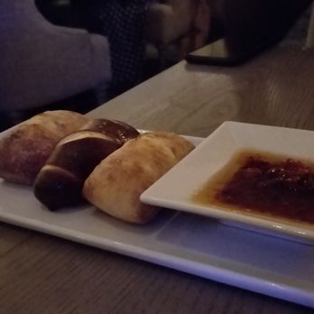 The Sacred Pepper - Bread and dip appetizer - New American Near Me - Tampa, Florida The Sacred Pepper - Bread and dip appetizer - New American Near Me - Tampa, Florida