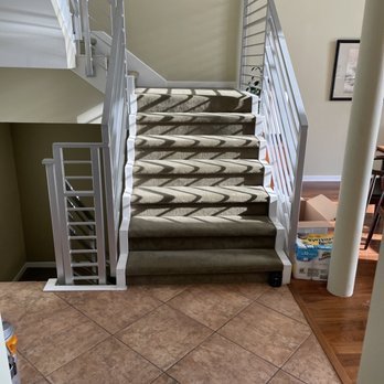 B7 Construction Group - Before - Old Tile, Carpeted Stairs, Old Wood Flooring - General Contractors Near Me B7 Construction Group - Before - Old Tile, Carpeted Stairs, Old Wood Flooring - General Contractors Near Me
