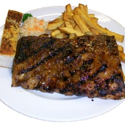 The Dutch Restaurant - Half Rack Ribs, charbroiled