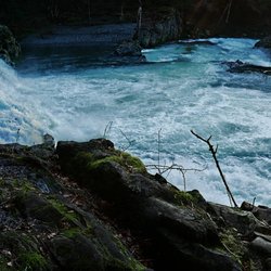 Lucia Falls - Lovely vantage points to enjoy the whitewater