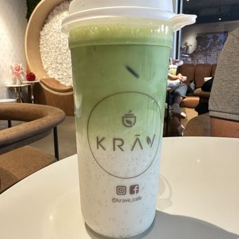 Krav Cafe - Matcha Latte - Cafes Near Me - Denver, Colorado