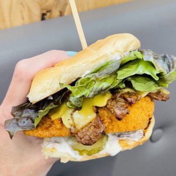 Next Level Burger - Vegan Bacon Ranch CluckWich - Burgers Near Me - San Francisco, California