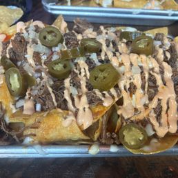 Beef Birria Nachos Beef Birria Nachos