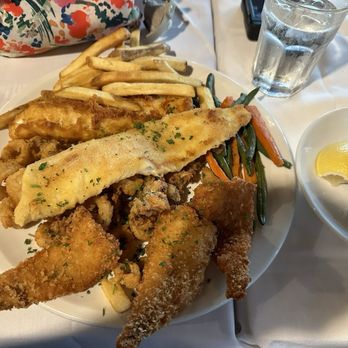 Nick's Seafood Restaurant - Seafood combo plate - Seafood Near Me - Pacifica, California Nick's Seafood Restaurant - Seafood combo plate - Seafood Near Me - Pacifica, California