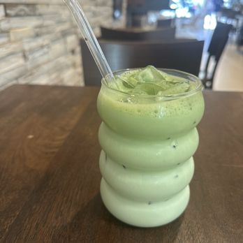 Cheminé - Iced Matcha Latte - Coffee & Tea Near Me - San Francisco, California