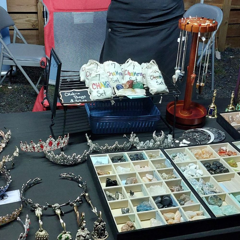 Fear Reach Scream Park - Tarot reading area they also sell crystals and other mystical items - Haunted Houses Near Me - Tavares, Florida