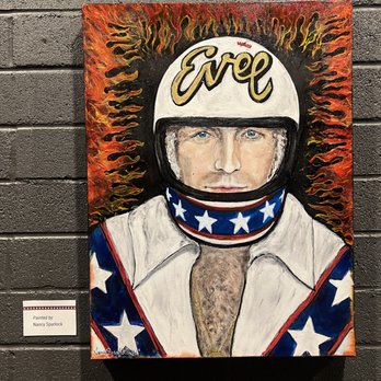 Evel Knievel Experience - Nice painting - Museums Near Me - Las Vegas, Nevada