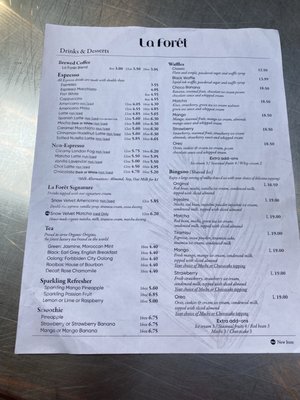 Menu photo 1 La Forêt Burnaby, BC