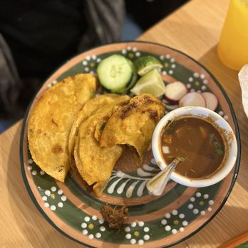 La Hacienda Restaurant - Beef Birria Tacos with Consome..( Birria Juice ) - Mexican Near Me - Perth Amboy, New Jersey La Hacienda Restaurant - Beef Birria Tacos with Consome..( Birria Juice ) - Mexican Near Me - Perth Amboy, New Jersey